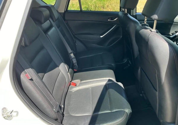 Mazda CX-5 cena 53999 przebieg: 155000, rok produkcji 2015 z Biała małe 742